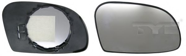 TYC 305-0030-1 Mirror Glass, outside mirror